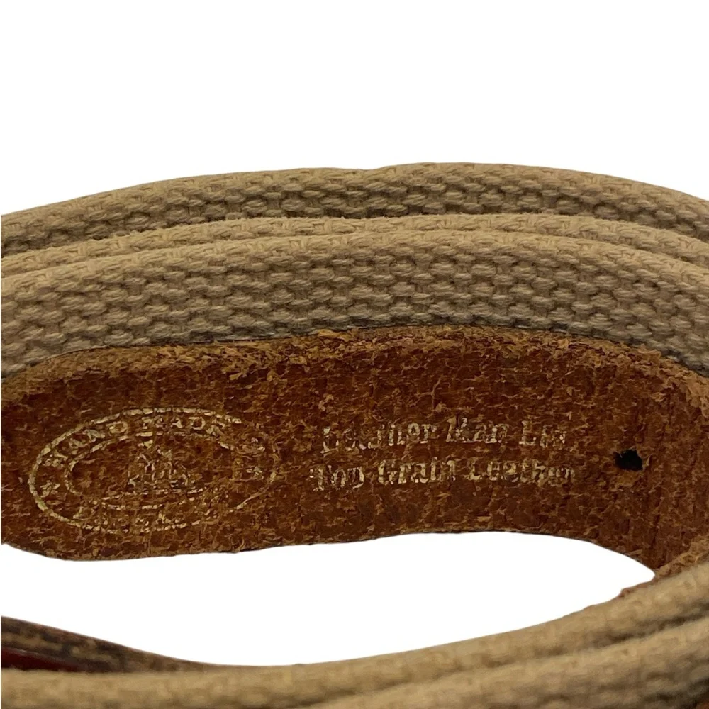 Nautical Signal Flags Men’s Belt - Vintage 80s - 36”